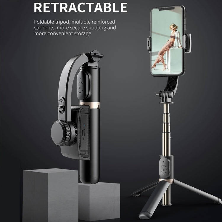 CYKE Q08 Anti-Shake Gimbal Bluetooth Selfie Stick Handheld Phone Live Tripod(No light Version)