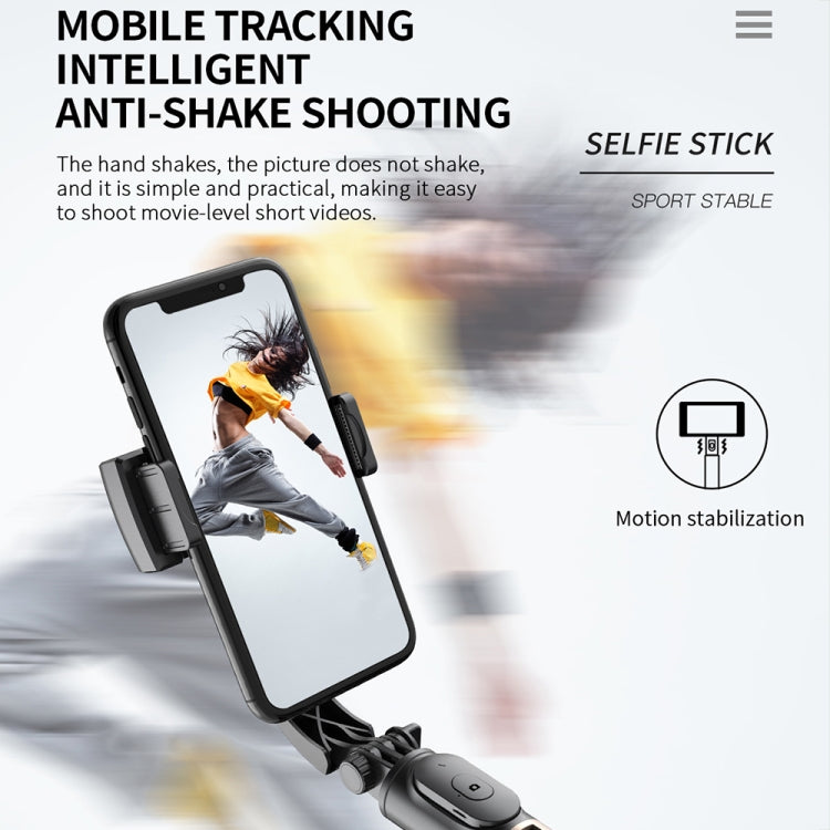 CYKE Q08 Anti-Shake Gimbal Bluetooth Selfie Stick Handheld Phone Live Tripod(No light Version) - Selfie Sticks by CYKE | Online Shopping South Africa | PMC TechLife | Buy Now Pay Later Mobicred