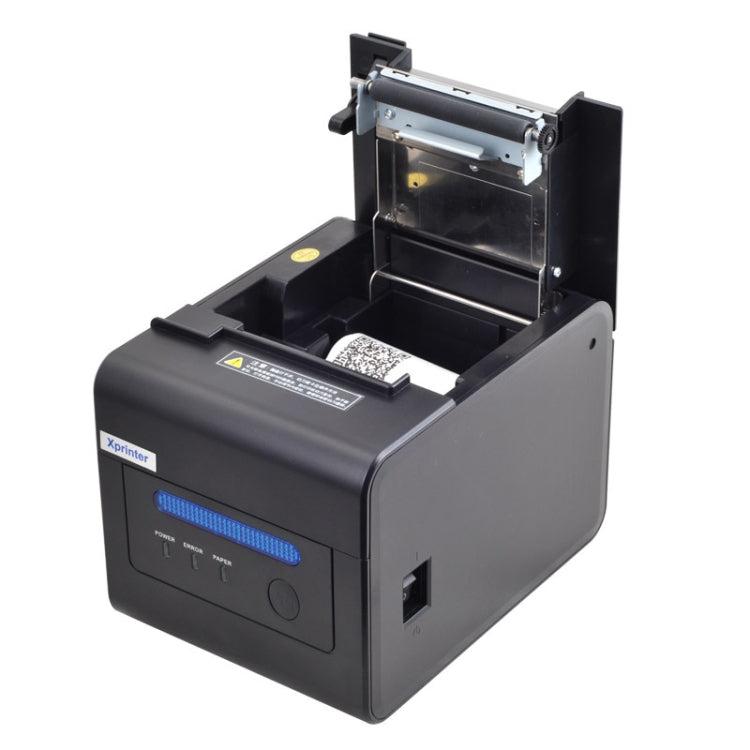 Xprinter XP-C300H 80mm Sound And Light Alarm Store Cashier Rreceipt Thermal Printer, Spec: USB+COM+LAN(EU Plug)