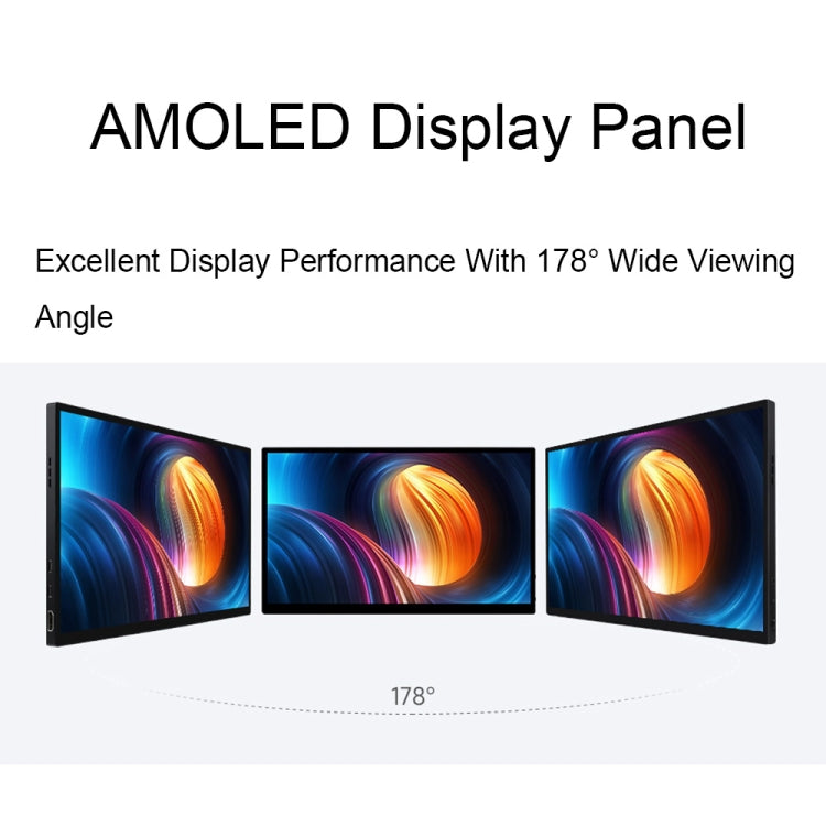 Waveshare 13.3 Inch 2K 2560×1440 HDMI/Type-C Display Interface AMOLED Touch Display(UK Plug) - free shipping - PMC Jewellery - Order now!