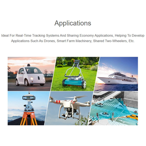 Waveshare For Raspberry Pi LC29H Series Dual-Band L1+L5 Positioning GPS Module, Spec: (AA) GPS HAT