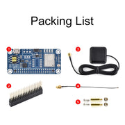 Waveshare For Raspberry Pi LC29H Series Dual-Band L1+L5 Positioning GPS Module, Spec: (AA) GPS HAT