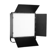 1008 LEDs Stepless Adjustment Live Fill Light Reversible Photography Soft Light, EU Plug(14 inch)