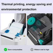 Xprinter XP-320B 80mm Thermal Barcode Supermarket Cashier Label Printer, Spec: USB+Bluetooth(EU Plug)