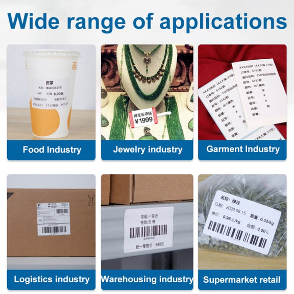 Xprinter XP-320B 80mm Thermal Barcode Supermarket Cashier Label Printer, Spec: USB+Bluetooth(EU Plug)
