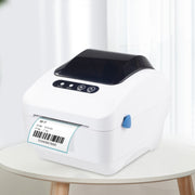 Xprinter XP-320B 80mm Thermal Barcode Supermarket Cashier Label Printer, Spec: USB(EU Plug)
