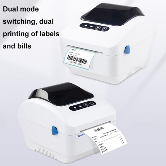 Xprinter XP-320B 80mm Thermal Barcode Supermarket Cashier Label Printer, Spec: USB(EU Plug)