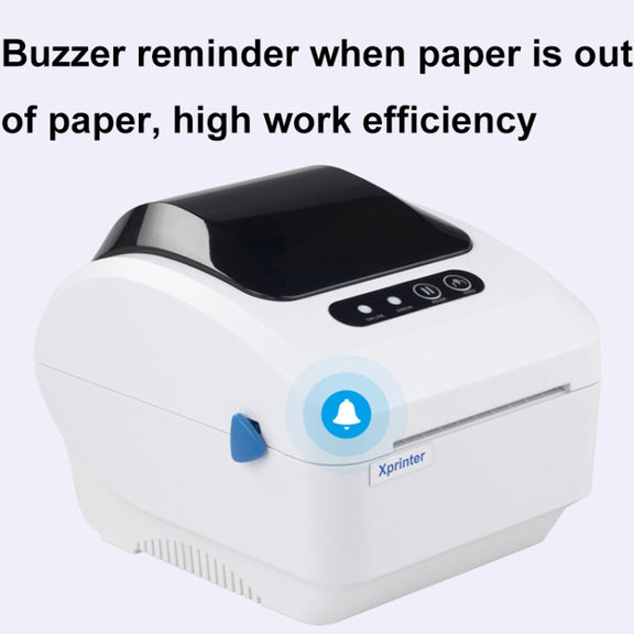 Xprinter XP-320B 80mm Thermal Barcode Supermarket Cashier Label Printer, Spec: USB(US Plug)