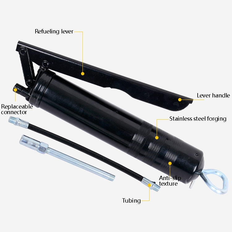 400cc Labor-Saving Manual Pressure Rod Type High Pressure Large Capacity Fuel Injector(Black) - Engine Fittings by PMC TechLife | Online Shopping South Africa | PMC TechLife | Buy Now Pay Later Mobicred