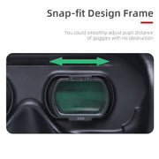 Sunnylife FV-Q9334 2 PCS Myopia Lens Nearsighted Corrective Aspherical Lens for DJI FPV Goggles V2, Colour: 200 Degree