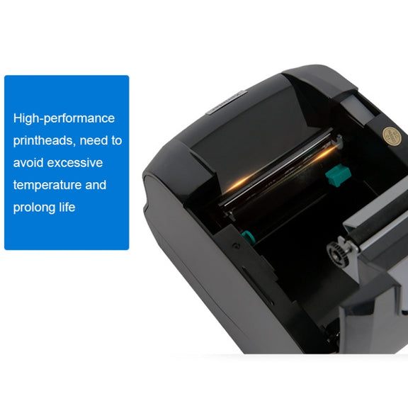 Xprinter XP-365B 80mm Thermal Label Printer Clothing Tag Supermarket Barcode Printer, Plug: AU Plug(Bluetooth Version)