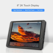 Waveshare 8 Inch 2K IPS 1536��2048 Optical Bonding Toughened Glass Panel Touch Display, Plug:US Plug