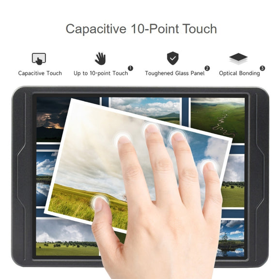 Waveshare 8 Inch 2K IPS 1536��2048 Optical Bonding Toughened Glass Panel Touch Display, Plug:US Plug