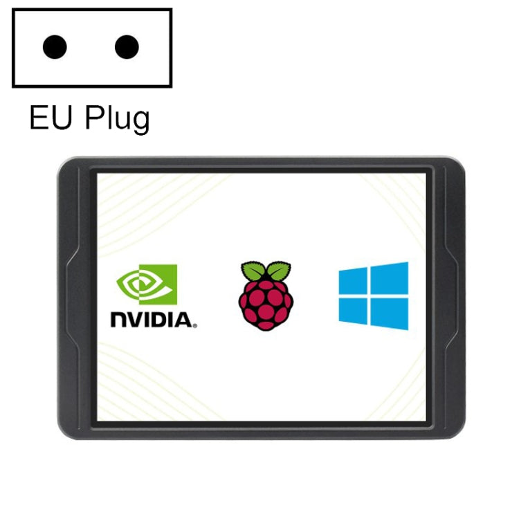 Waveshare 8 Inch 2K IPS 1536��2048 Optical Bonding Toughened Glass Panel Touch Display, Plug:EU Plug - free shipping - PMC TechLife - Order now!