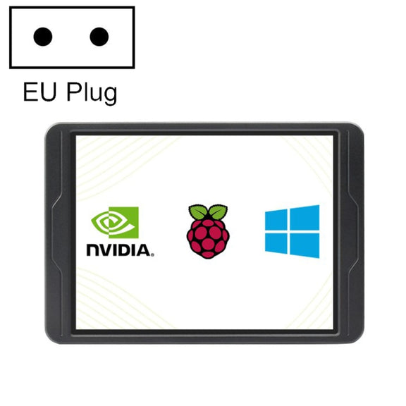 Waveshare 8 Inch 2K IPS 1536��2048 Optical Bonding Toughened Glass Panel Touch Display, Plug:EU Plug