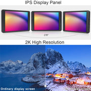 Waveshare 8 Inch 2K IPS 1536��2048 Optical Bonding Toughened Glass Panel Touch Display, Plug:EU Plug