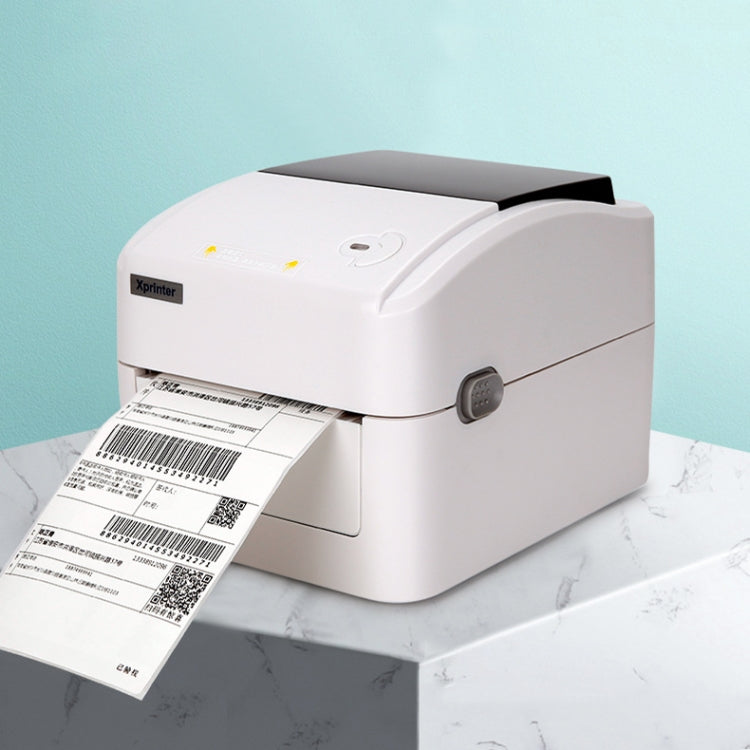 Xprinter XP-420B 108mm Express Order Printer Thermal Label Printer, Style:USB+Bluetooth(UK Plug) - free shipping - PMC TechLife - Order now!