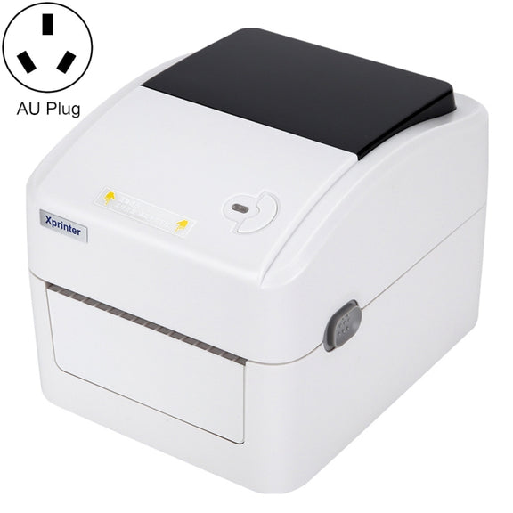 Xprinter XP-420B 108mm Express Order Printer Thermal Label Printer, Style:USB+LAN Port(AU Plug)