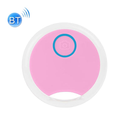 2 PCS S8 Round Bluetooth Anti-Lost Device Key Luggage Tracking Device Two-Way Alarm(Pink) - Anti-lost Alarm by PMC Jewellery | Online Shopping South Africa | PMC Jewellery | Buy Now Pay Later Mobicred