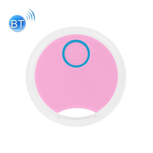2 PCS S8 Round Bluetooth Anti-Lost Device Key Luggage Tracking Device Two-Way Alarm(Pink) - Anti-lost Alarm by PMC Jewellery | Online Shopping South Africa | PMC Jewellery | Buy Now Pay Later Mobicred