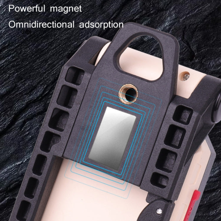 W559 2 COB + T6 Glare Car Inspection Working Light USB Charging LED Folding Camping Lamp with Hook + Magnet - free shipping - PMC Jewellery - Order now!