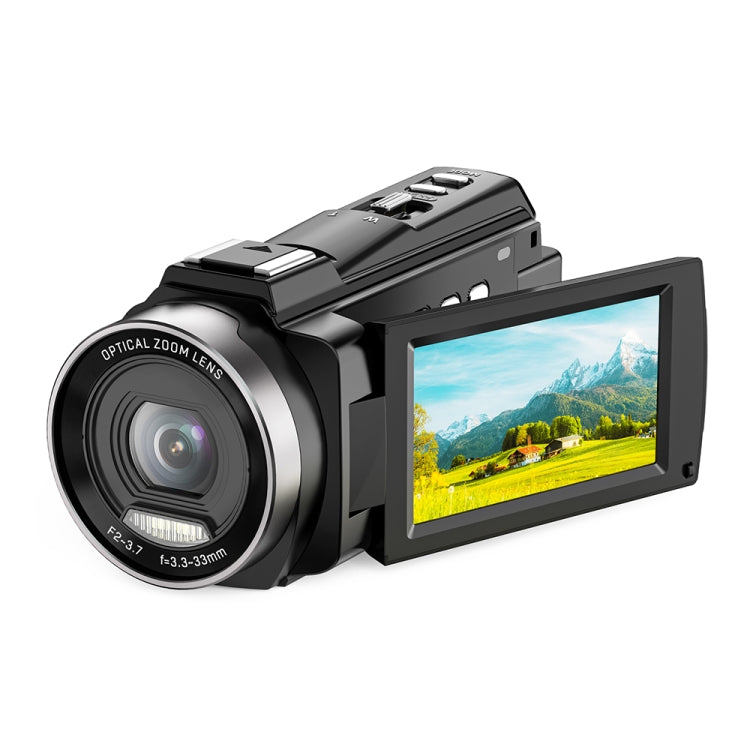 HDV265K 5K 30FPS 3.0-Inch HD Digital 3X Optical Zoom Outdoor Sports DV Camera AU Plug(Black) - Video Cameras by PMC TechLife | Online Shopping South Africa | PMC TechLife | Buy Now Pay Later Mobicred