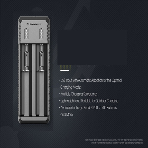 NITECORE Dual Slot Smart Charger(UI2)