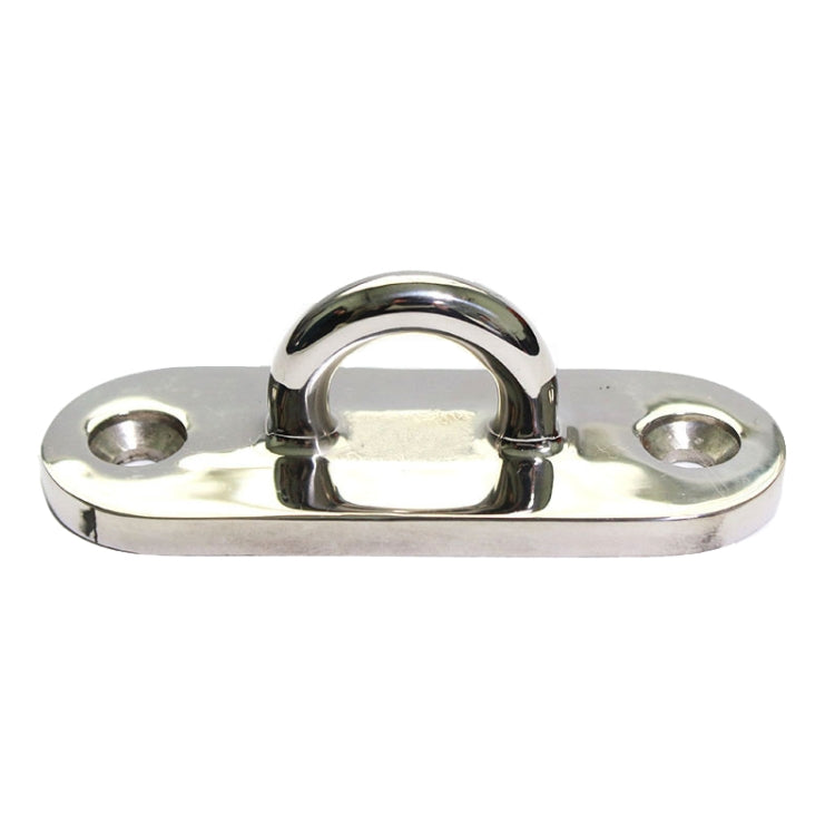 316 Stainless Steel Oval Boat Plate Seat Hand Rowing Boat Fixed Seat Accessories, Specification: 88mm - Marine Accessories & Parts by PMC TechLife | Online Shopping South Africa | PMC TechLife | Buy Now Pay Later Mobicred