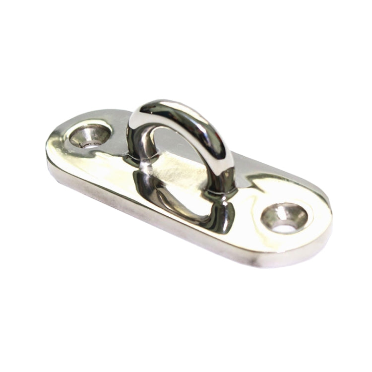 316 Stainless Steel Oval Boat Plate Seat Hand Rowing Boat Fixed Seat Accessories, Specification: 88mm - Marine Accessories & Parts by PMC TechLife | Online Shopping South Africa | PMC TechLife | Buy Now Pay Later Mobicred