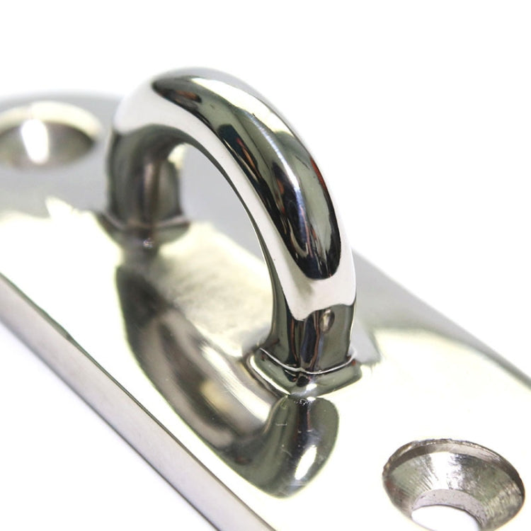 316 Stainless Steel Oval Boat Plate Seat Hand Rowing Boat Fixed Seat Accessories, Specification: 88mm - Marine Accessories & Parts by PMC TechLife | Online Shopping South Africa | PMC TechLife | Buy Now Pay Later Mobicred