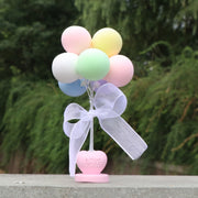 6 PCS Car Ornaments Love Balloon Personality Macaron Color Car Ornament(Colorful)