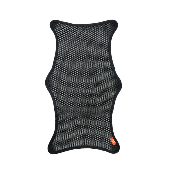 HOUZHI MTZT1010 Motorcycle Sun Insulation Cushion 3D Grid Breathable Sweating Cool Seat Cover, Style: Single Layer XL