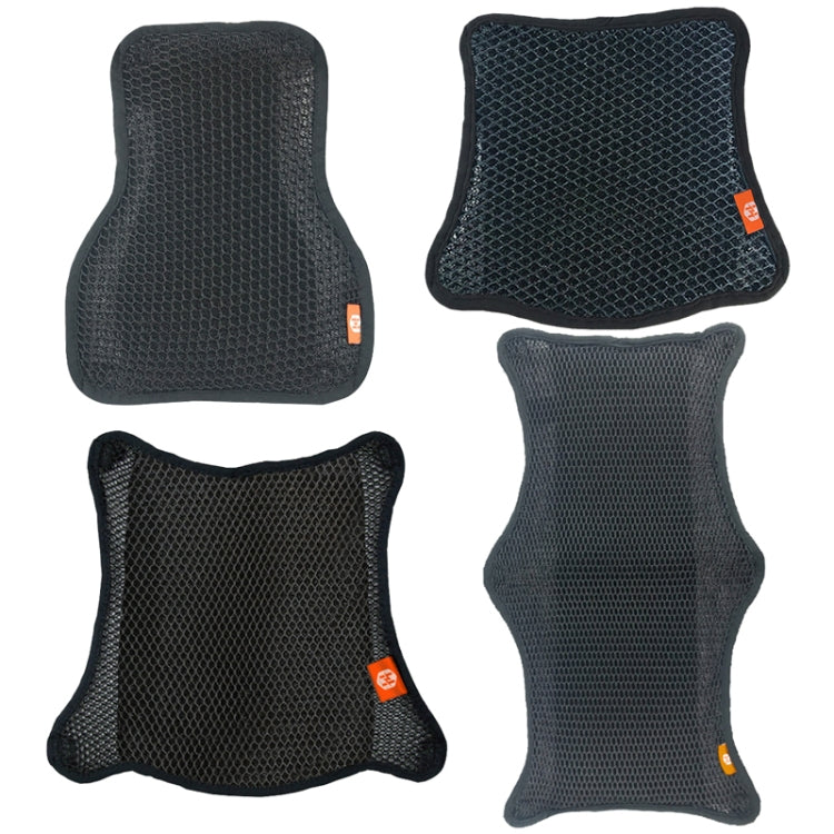 HOUZHI MTZT1010 Motorcycle Sun Insulation Cushion 3D Grid Breathable Sweating Cool Seat Cover, Style: Double Layer L - Seat Covers by PMC TechLife | Online Shopping South Africa | PMC TechLife | Buy Now Pay Later Mobicred