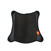 HOUZHI MTZT1010 Motorcycle Sun Insulation Cushion 3D Grid Breathable Sweating Cool Seat Cover, Style: Double Layer L