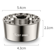 WEST BIKING YP0719253 5 in 1 44MM Bicycle Bottom Brackets Repair Tool(Silver)