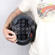 MTTD1028 Riding Breathable Quick-Drying Absorb Sweat Sponge Pad Removable Motorcycle Helmet Pad, Size: One Size(Black)
