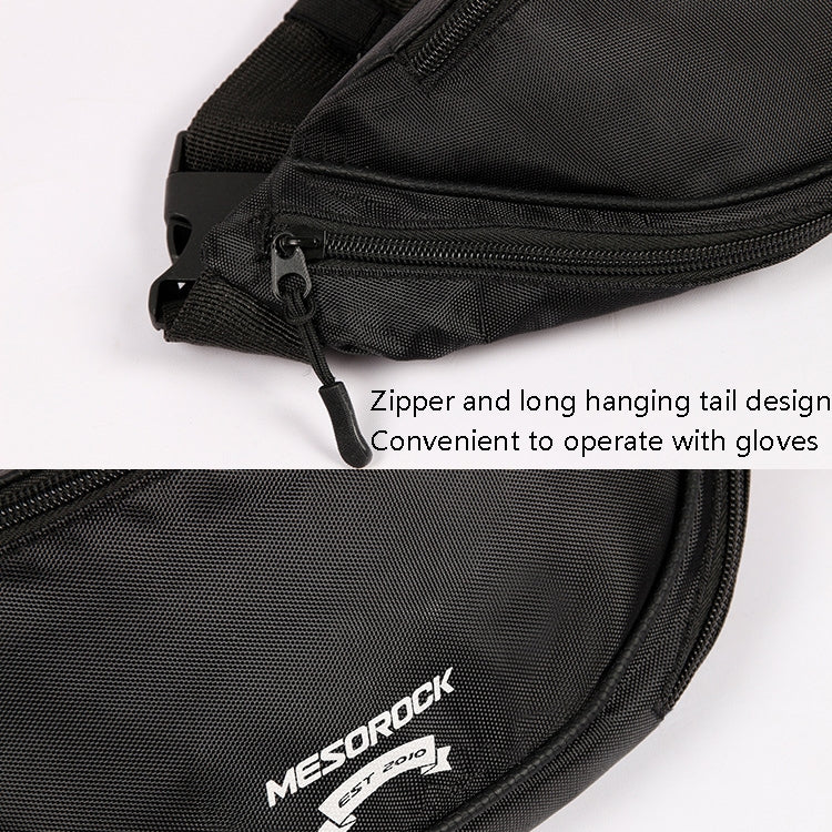 MESOROCK MTXB1018 Motorcycle Pocket Handle Riding Back Seat Safety Handle Multi-Function Dumplings Package(Black) - Bags & Luggages by PMC TechLife | Online Shopping South Africa | PMC TechLife | Buy Now Pay Later Mobicred