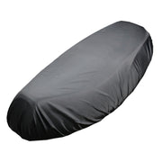 MTCZ1003 Motorcycle Cushion Cover Oxford Cloth Lightweight Durable Sun-Proof Heat-Insulating Rainproof Cover, Specification: XXL(Black)