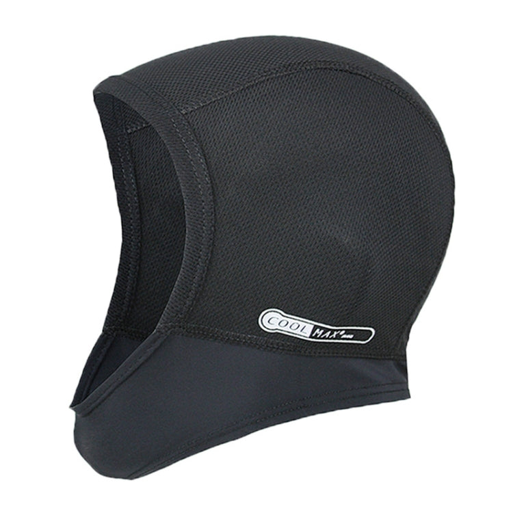 MTTT1040 Motorcycle Helmet Interior Cap Breathable Quick Dry Sunscreen Sweat-Absorbent Sports Head Cover, Size: L(Black) - Helmets by PMC TechLife | Online Shopping South Africa | PMC TechLife | Buy Now Pay Later Mobicred
