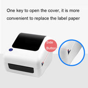 100mm Express Order Printer Thermal Self-adhesive Label Printing Machine, Style:IP486(AU Plug)