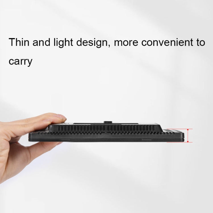 600 LEDs Stepless Adjustment Live Fill Light Reversible Photography Soft Light, Style: 10 inch -  by PMC TechLife | Online Shopping South Africa | PMC TechLife | Buy Now Pay Later Mobicred