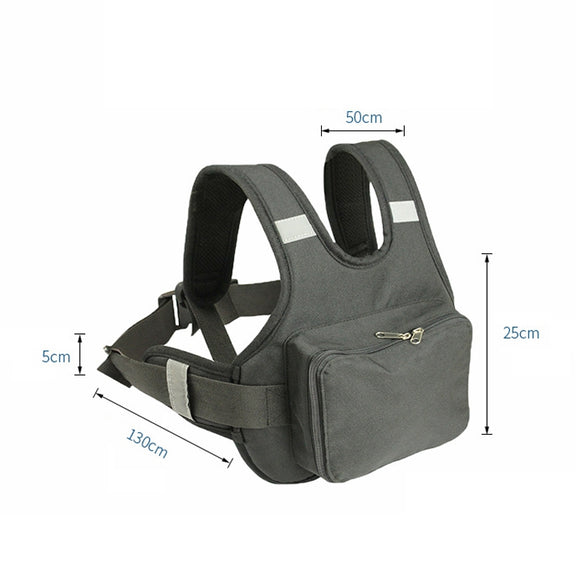 MTBD1063 Electric Motorcycle Seat Belt Child Seat Belt Baby Strap(Black)