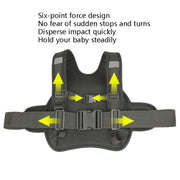 MTBD1063 Electric Motorcycle Seat Belt Child Seat Belt Baby Strap(Yellow)
