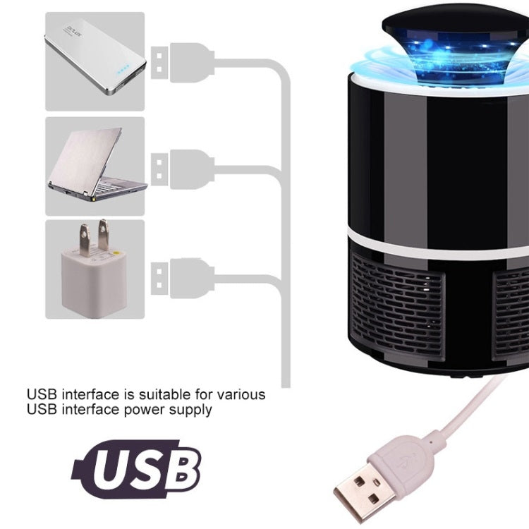 Household Mute Inhalation Photocatalyst USB Physical Mosquito Killer 365-White(USB Direct) - Repellents by PMC TechLife | Online Shopping South Africa | PMC TechLife | Buy Now Pay Later Mobicred