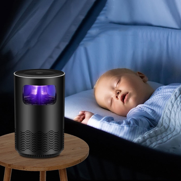 Household Mute Inhalation Photocatalyst USB Physical Mosquito Killer Small Q-Black(USB) - Repellents by PMC TechLife | Online Shopping South Africa | PMC TechLife | Buy Now Pay Later Mobicred