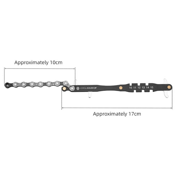 CYCLINGBOX BG-201401 Bicycle Repair Flywheel Disassembly Wrench Mountain Bike Portable Fast Repair Wrench(Black)