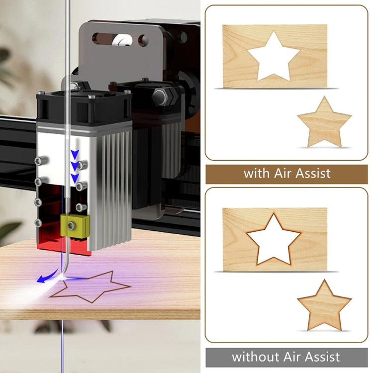 NEJE Air Assist Pump For Laser Cutting Engraving Machine(US Plug) - free shipping - PMC Jewellery - Order now!