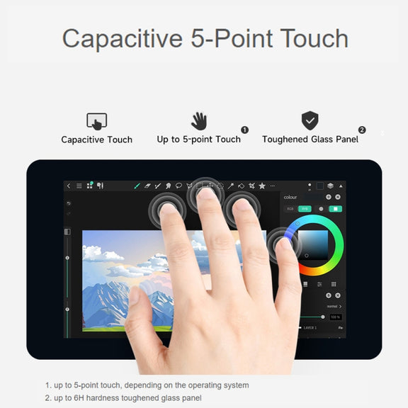 Waveshare 7 inch 800��480 IPS Capacitive Touch Display, DSI Interface, 5-Point Touch without Case