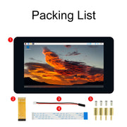 Waveshare 7 inch 800��480 IPS Capacitive Touch Display, DSI Interface, 5-Point Touch without Case