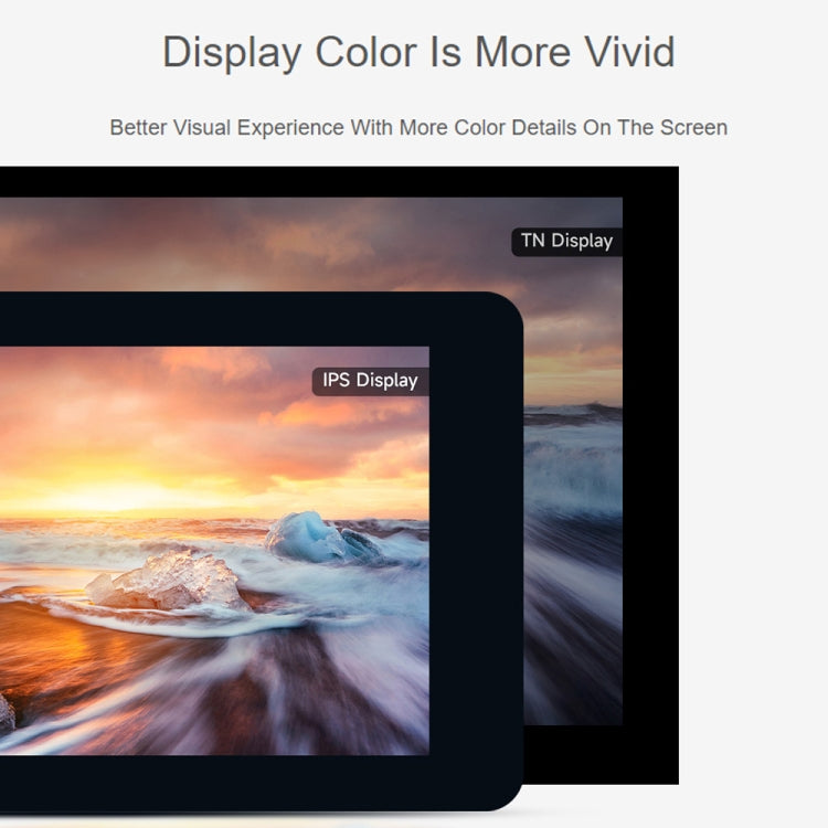Waveshare 7 inch 800��480 IPS Capacitive Touch Display, DSI Interface, 5-Point Touch without Case - free shipping - PMC TechLife - Order now!